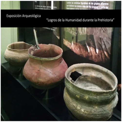 cerámicas indígenas de la exposición logros de la humanidad 