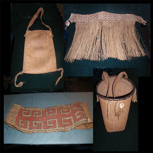 Elementos de vestimenta de Indigenas de la Amazonia