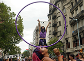 Mujeres en la marcha