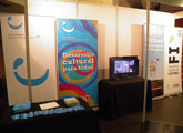 Stand de la Dirección Nacional de Cultura en Montevideo Comics