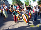 Taller de música y percusión en INAU de Durazno