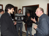 Pablo Álvarez visitó la Usina Cultural de Artigas