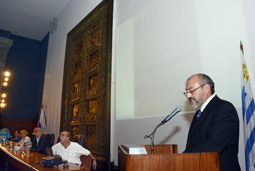 Óscar Gómez en el evento