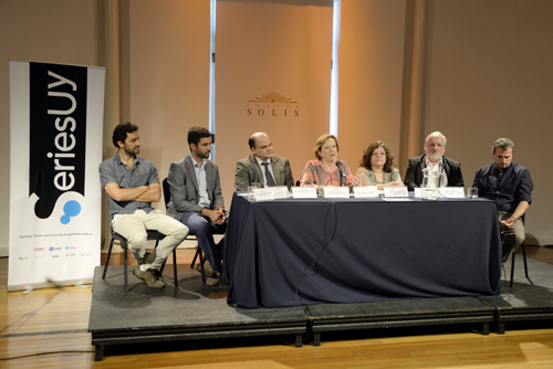 Autoridades del MEC, ICAU, Intendencia de Montevideo, DINATEL.