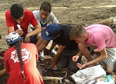 Jóvenes en huerta